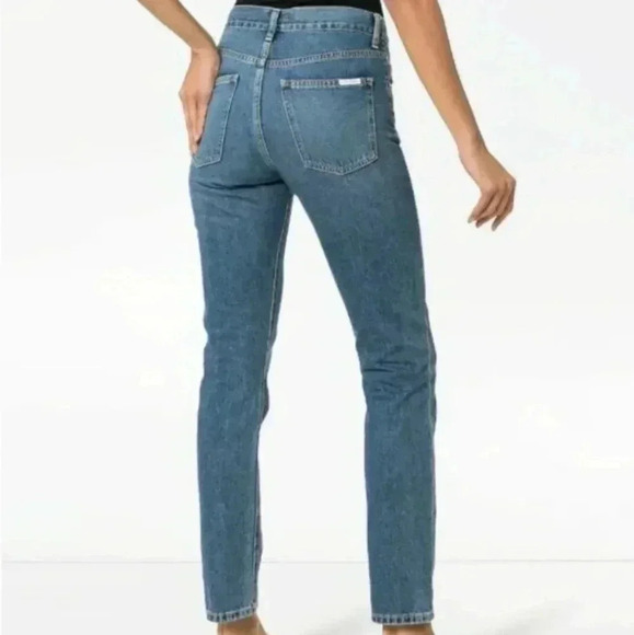  Eve Denim The Silver Bullet Denim Straight Jeans - Picture 9 of 14